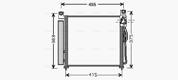 Condensatore aria condizionata — AVA Clever Choice KA5065D