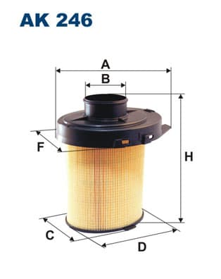 Filtro aria — FILTRON AK 246