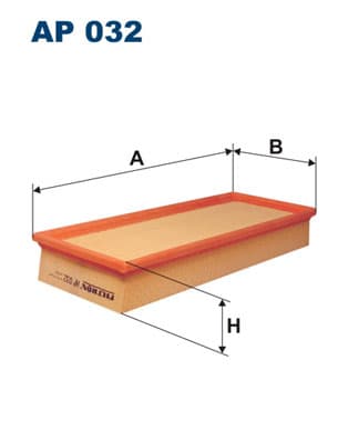 Filtro aria — FILTRON AP 032