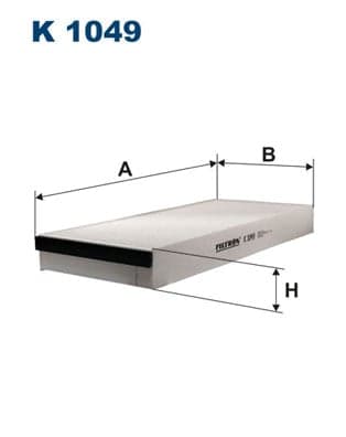 Filtro abitacolo — FILTRON K 1049