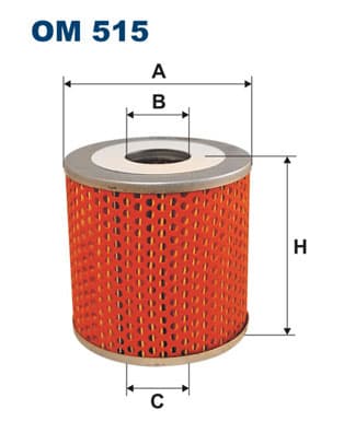 Filtro olio — FILTRON OM 515
