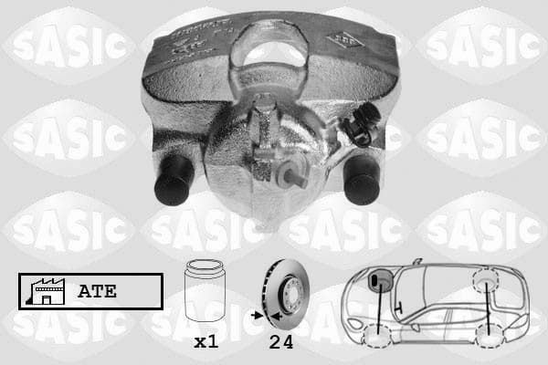Pinze freno — SASIC 6504013