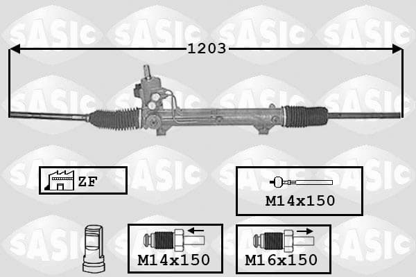 Scatola guida — SASIC 7006020