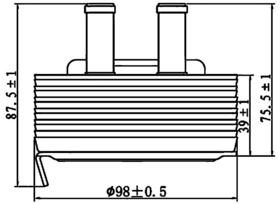 Radiatore olio, Olio motore — MAHLE CLC 197 000S