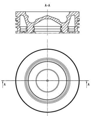 Pistone — MAHLE 061 PI 00139 000