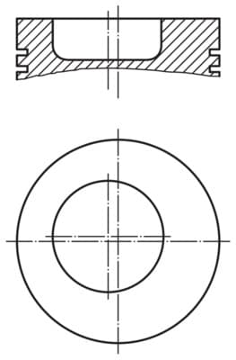 Pistone — MAHLE 002 79 00