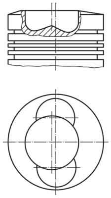 Pistone — MAHLE 099 36 00