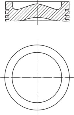 Pistone — MAHLE 099 PI 00121 000