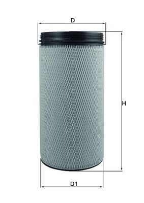 Filtro aria secondaria — MAHLE LXS 300