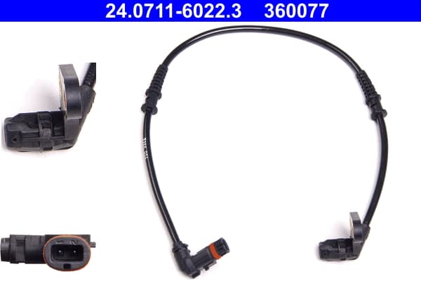 Sensore ABS — ATE 24.0711-6022.3