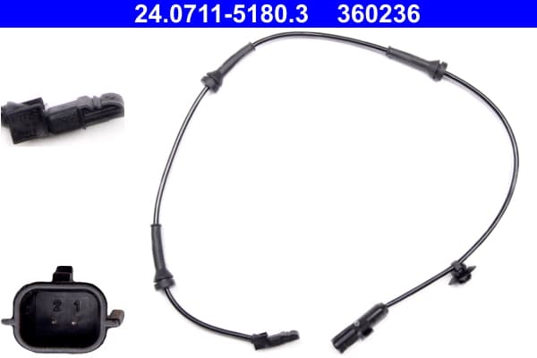 Sensore ABS — ATE 24.0711-5180.3