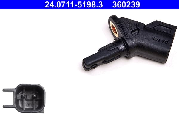 Sensore ABS — ATE 24.0711-5198.3