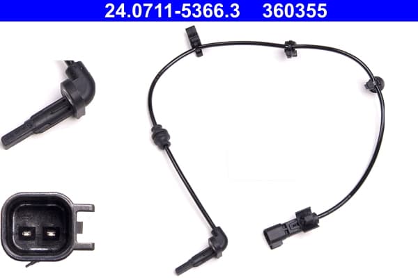 Sensore ABS — ATE 24.0711-5366.3