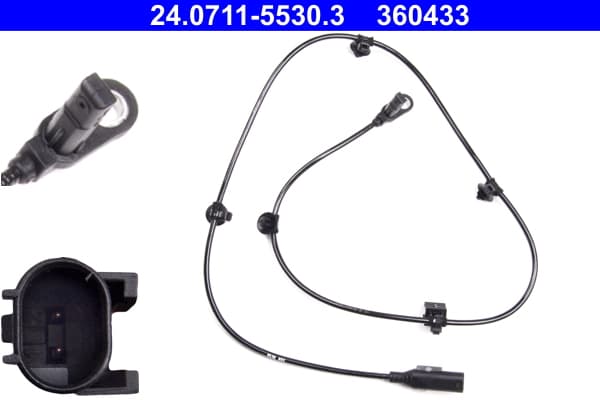 Sensore ABS — ATE 24.0711-5530.3