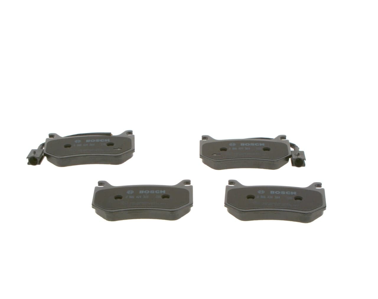 Pastiglie freno — BOSCH 0 986 424 384