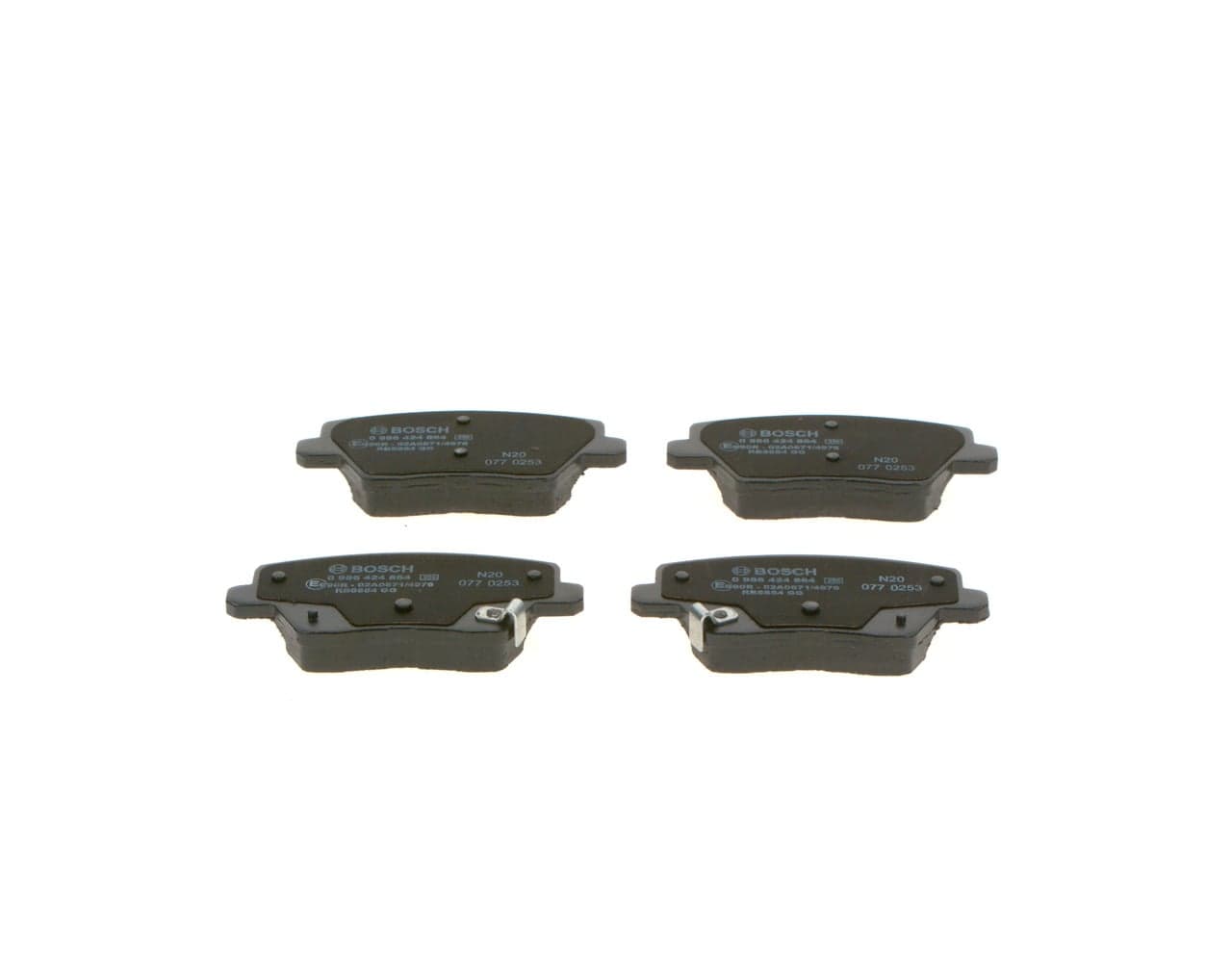 Pastiglie freno — BOSCH 0 986 424 864