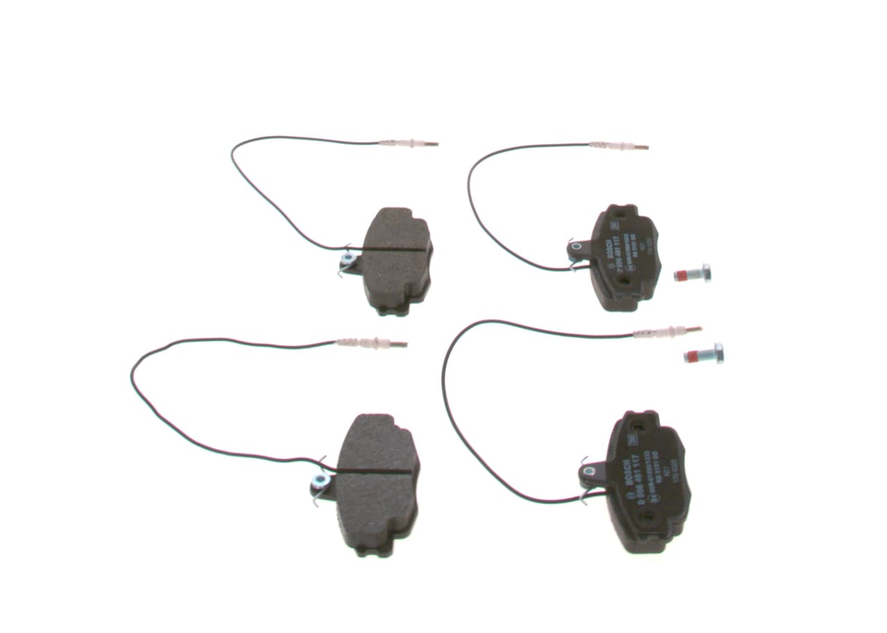 Pastiglie freno — BOSCH 0 986 461 117