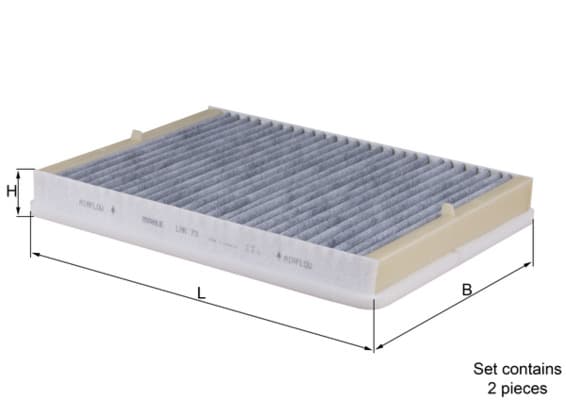Filtro abitacolo — KNECHT LAK 73/S