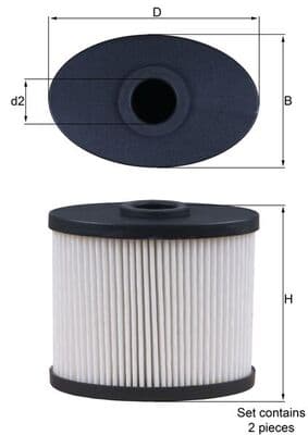 Filtro, Ventilazione monoblocco — KNECHT SOX 6D/S