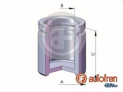 piston, brake calliper image