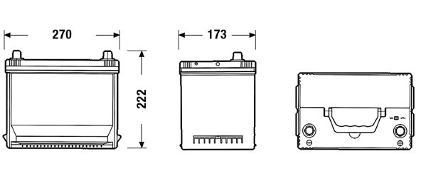 Batteria auto — CENTRA CA754
