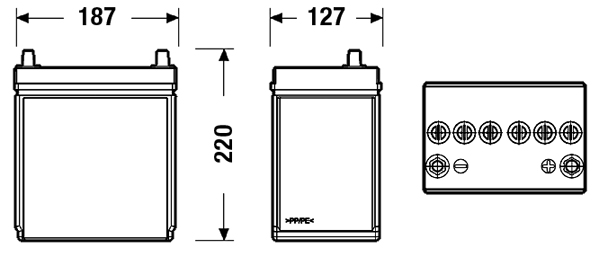 Batteria auto — CENTRA CB356