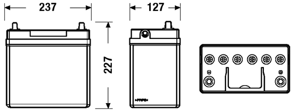Batteria auto — CENTRA CB456