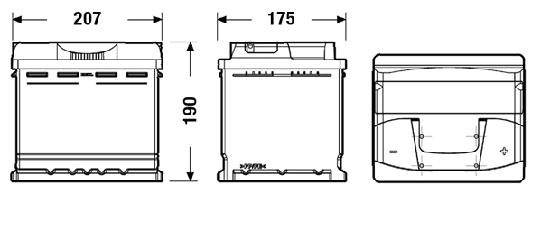 CENTRA Batteria auto