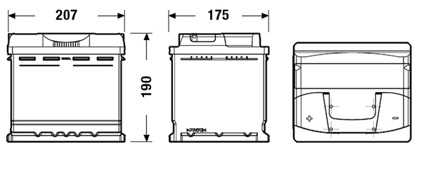 Batteria auto — CENTRA CB501