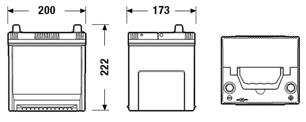 Batteria auto — CENTRA CB504