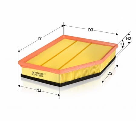 Filtro aria — TECNECO FILTERS AR31143PMS