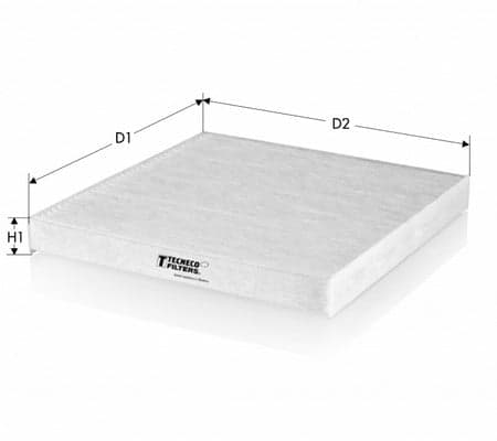 Filtro abitacolo — TECNECO FILTERS CK2544