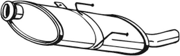 Silenziatore posteriore — BOSAL 190-863