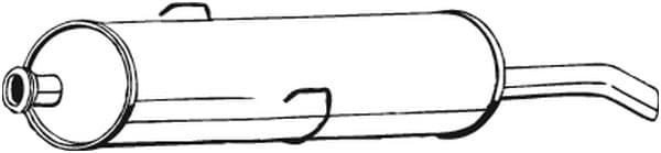 Silenziatore posteriore — BOSAL 190-867
