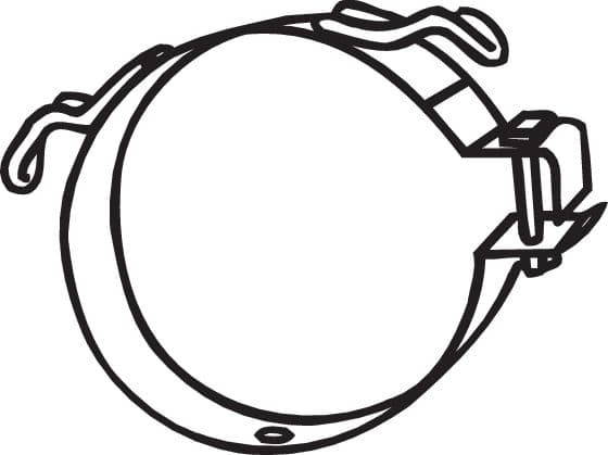 Supporto, Imp. gas scarico — BOSAL 251-943