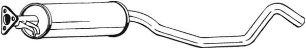 Silenziatore centrale — BOSAL 281-145