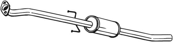 Silenziatore centrale — BOSAL 282-903
