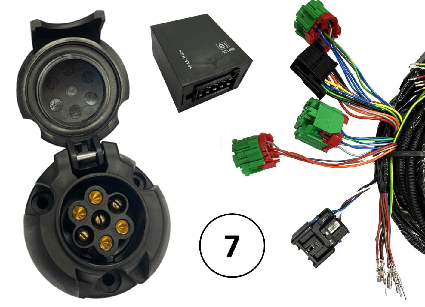 electric set, towbar image