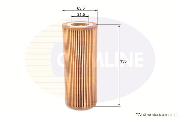 Filtro olio — COMLINE EOF165