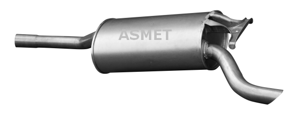 Silenziatore posteriore — ASMET 01.009