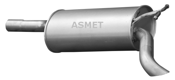 Silenziatore posteriore — ASMET 01.030
