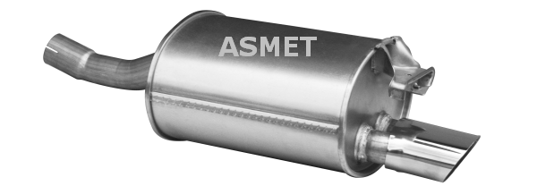 ASMET 01.073 Silenziatore posteriore