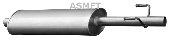 ASMET 02.044 Silenziatore centrale