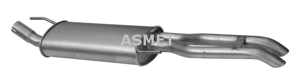 Silenziatore posteriore — ASMET 03.032