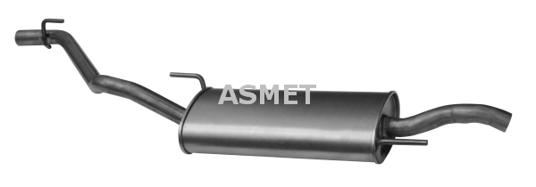 ASMET 03.046 Silenziatore posteriore