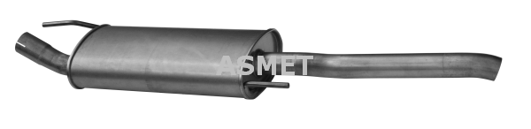 Silenziatore posteriore — ASMET 03.047
