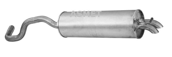 Silenziatore posteriore — ASMET 03.067