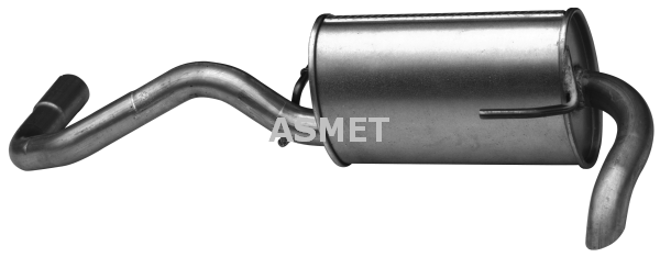 Silenziatore posteriore — ASMET 03.086