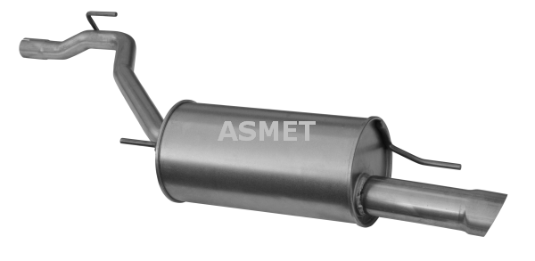 Silenziatore posteriore — ASMET 04.071