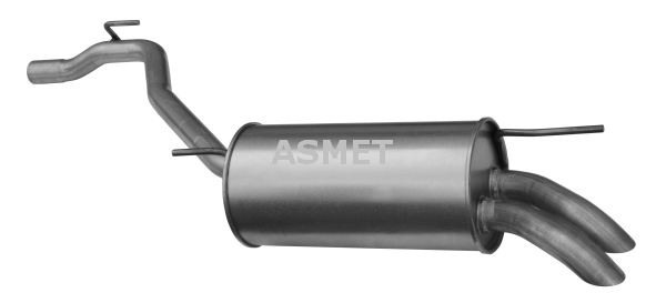 Silenziatore posteriore — ASMET 04.082